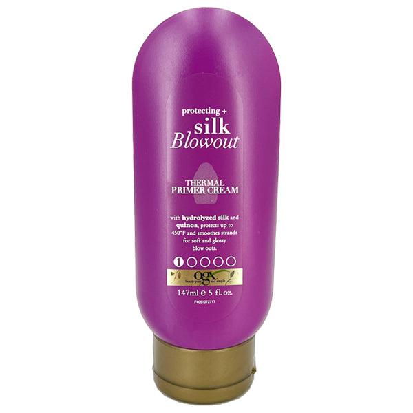 OGX Protecting + Silk Blowout Thermal Primer Cream 5 Ounce image 0