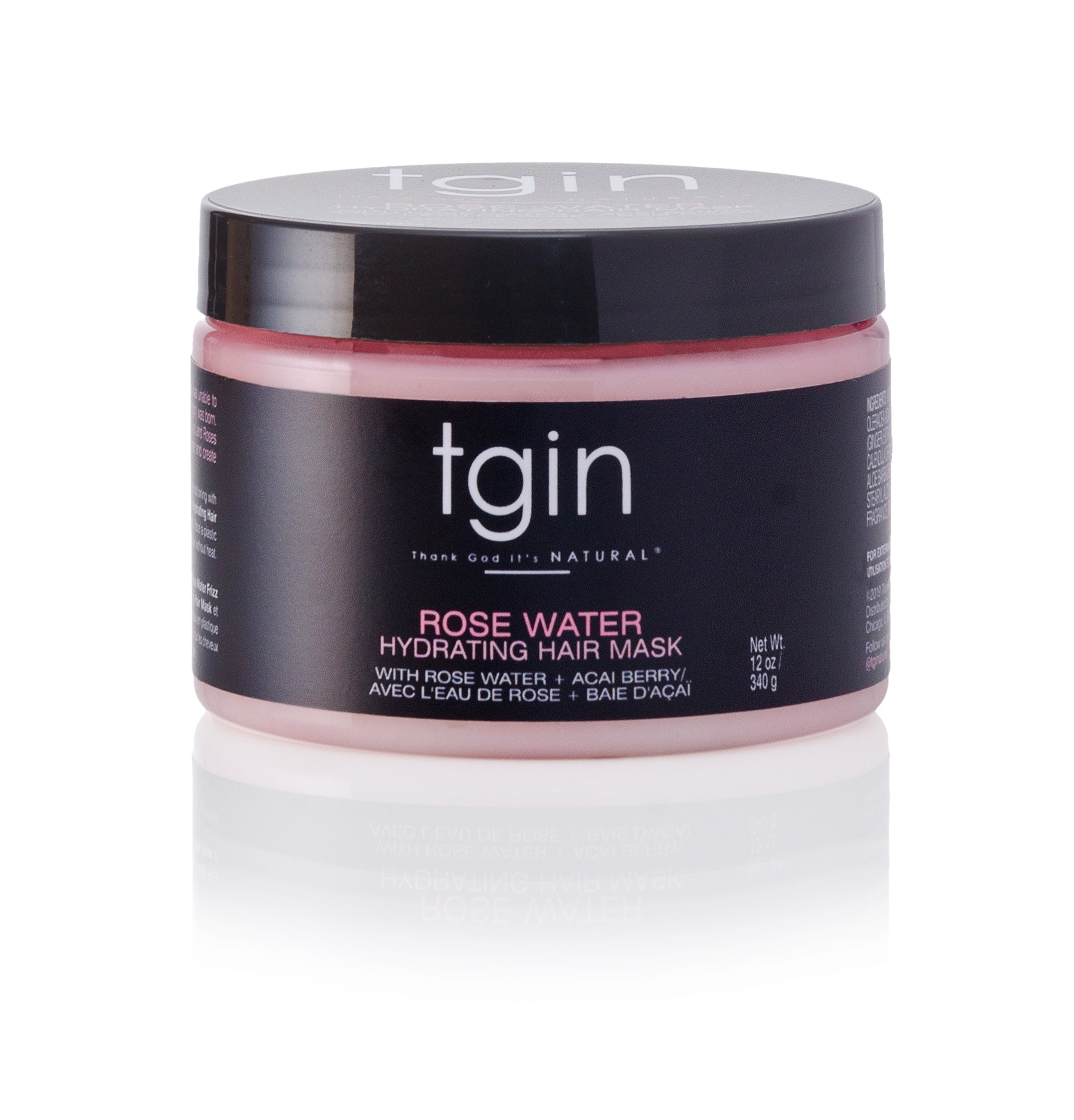 Rose Water Hydrating Hair Mask- 12oz image 0