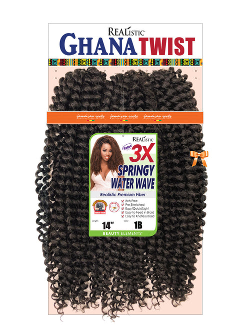 3X GHANA TWIST SPRINGY WATER 14 image 0