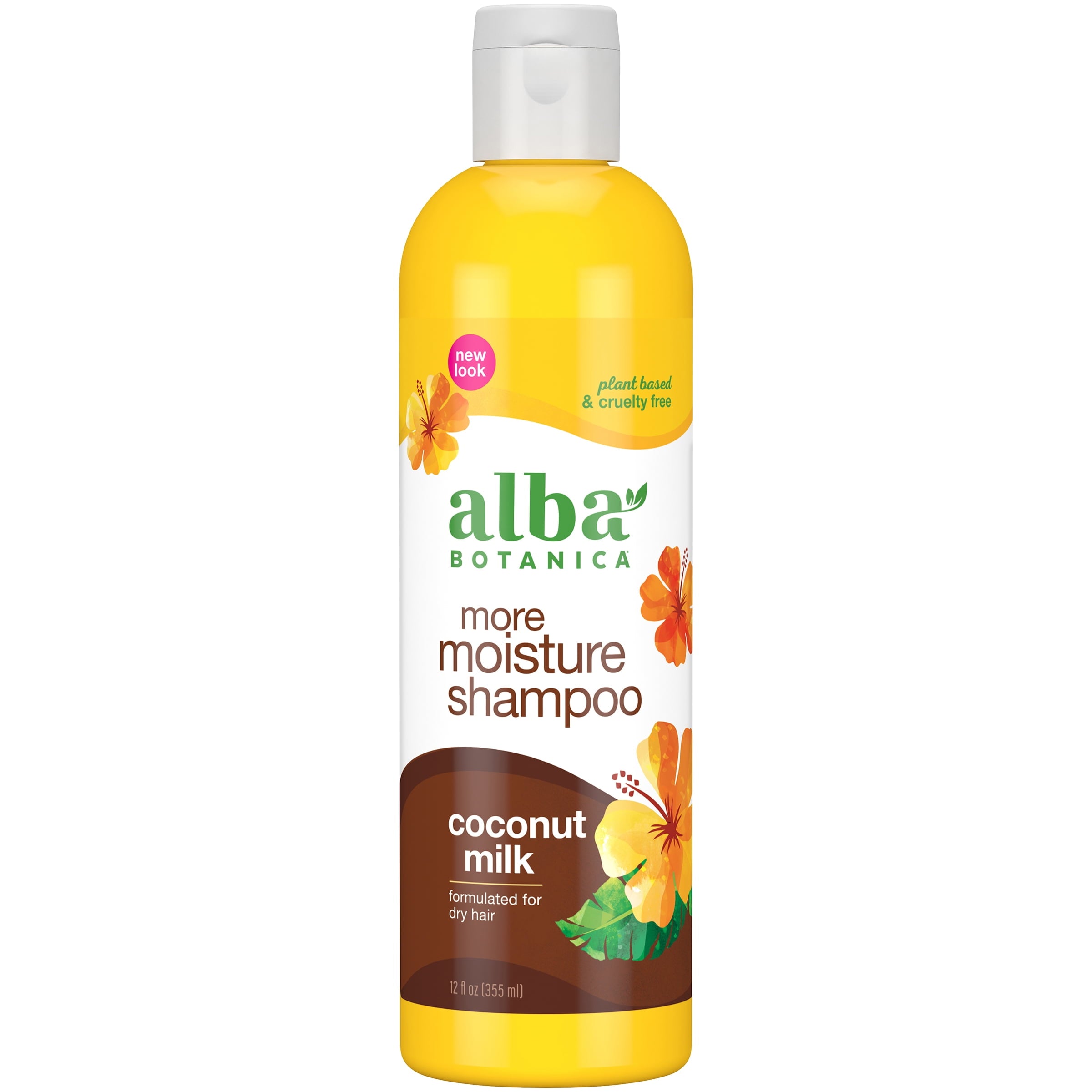 Alba Botanica, More Moisture Shampoo, Coconut Milk, 12 fl oz (355 ml) image 0