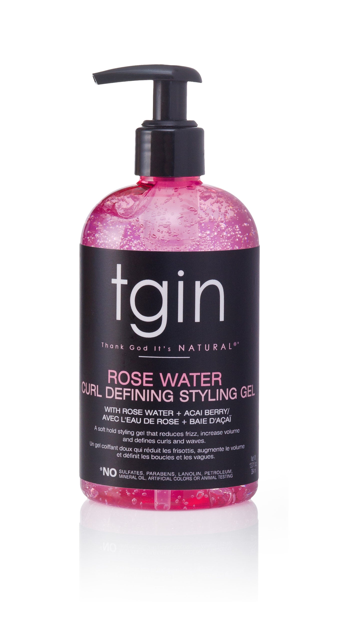 Rosewater Curl Defining Styling Gel – 13oz image 0