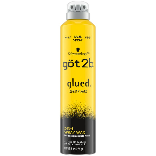 Got2b Glued Spray Wax with 2-in-1 Dual Nozzle image 0
