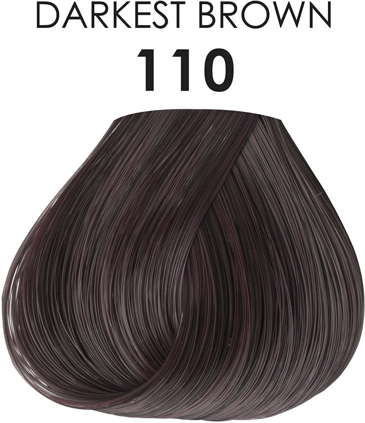 Adore Semi-Permanent Hair Color 110 Darkest Brown image 1