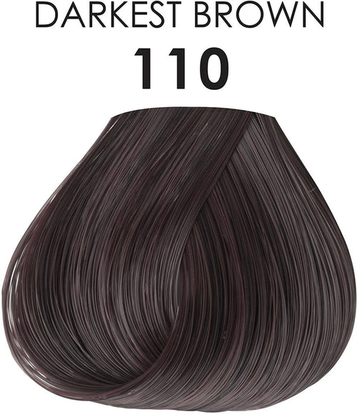 Adore Semi-Permanent Hair Color 110 Darkest Brown image 1