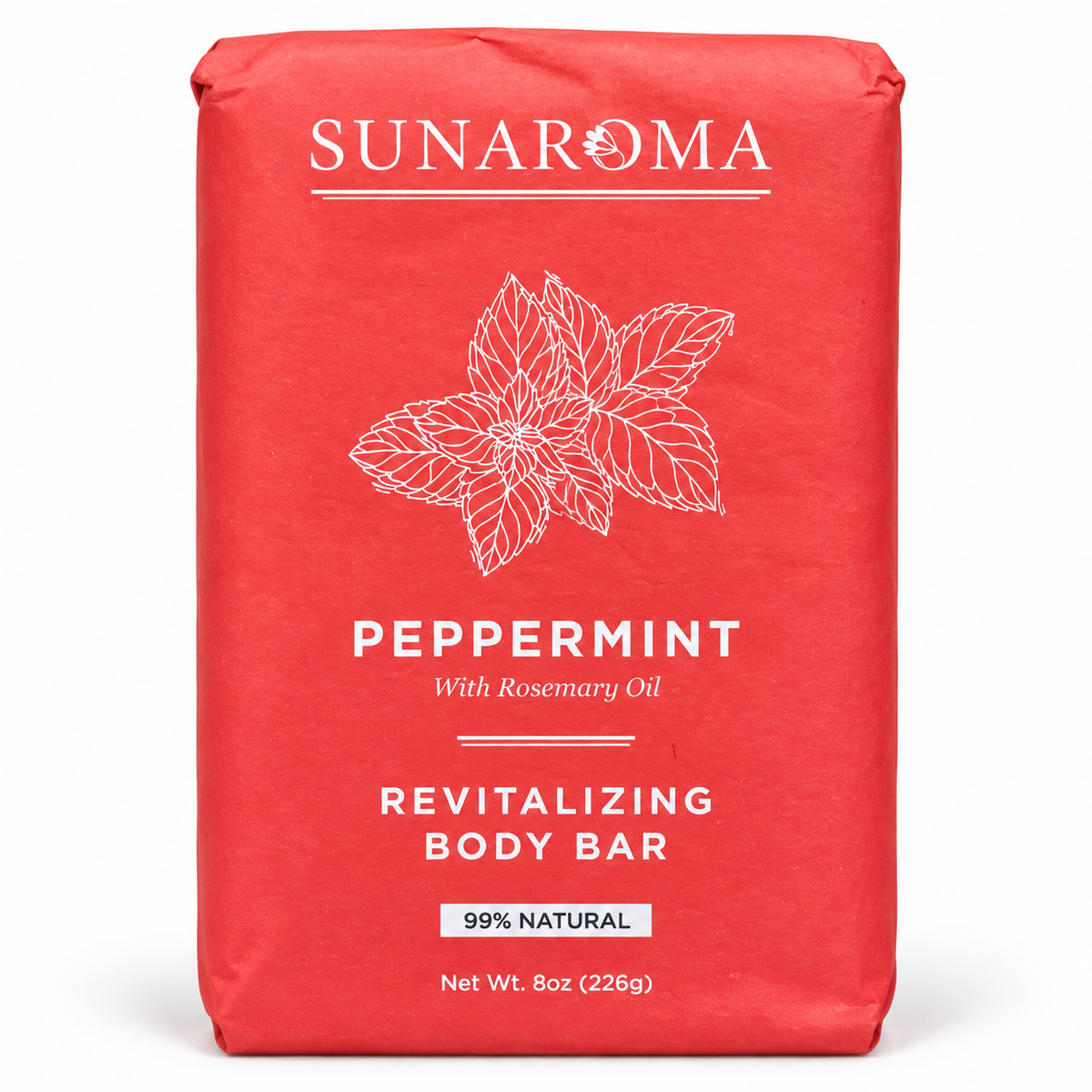 Sunaroma Peppermint Soap 8oz