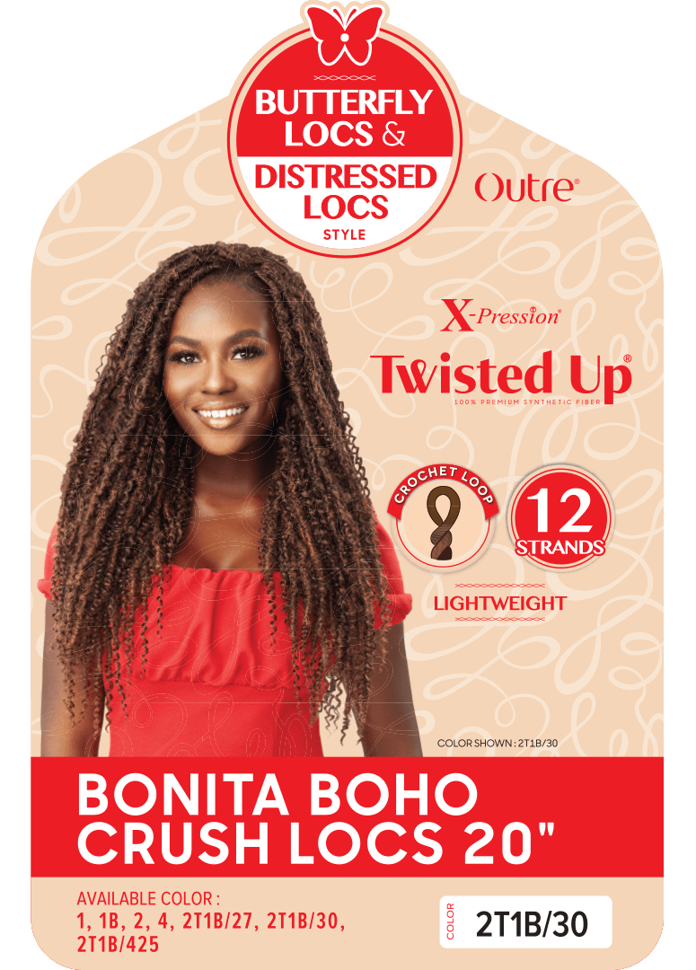 BONITA BOHO CRUSH LOCS 20” image 1