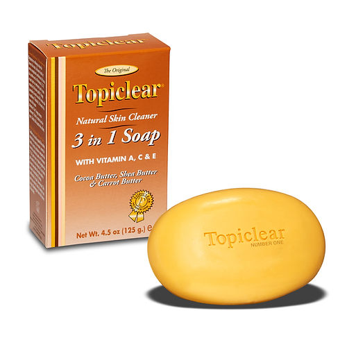 Topiclear Gold 3 in 1 Soap 125gr image 0