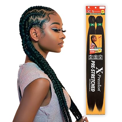 Sensationnel Braids XPRESSION 3X Pre-Stretched Braid 58" image 1