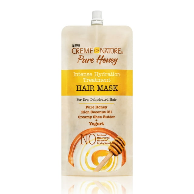 CREME OF NATURE Pure Honey Hair Mask Pouch (3.4oz) image 0