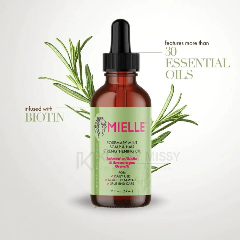Mielle Rosemary Mint Scalp & Hair Strengthening Oil 59ml image 1