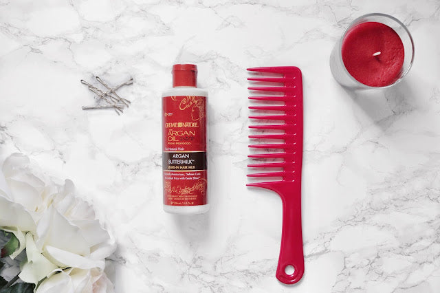CREME OF NATURE ARGAN OIL BUTTERMILK LEAVE-IN HAIR MILK image 0