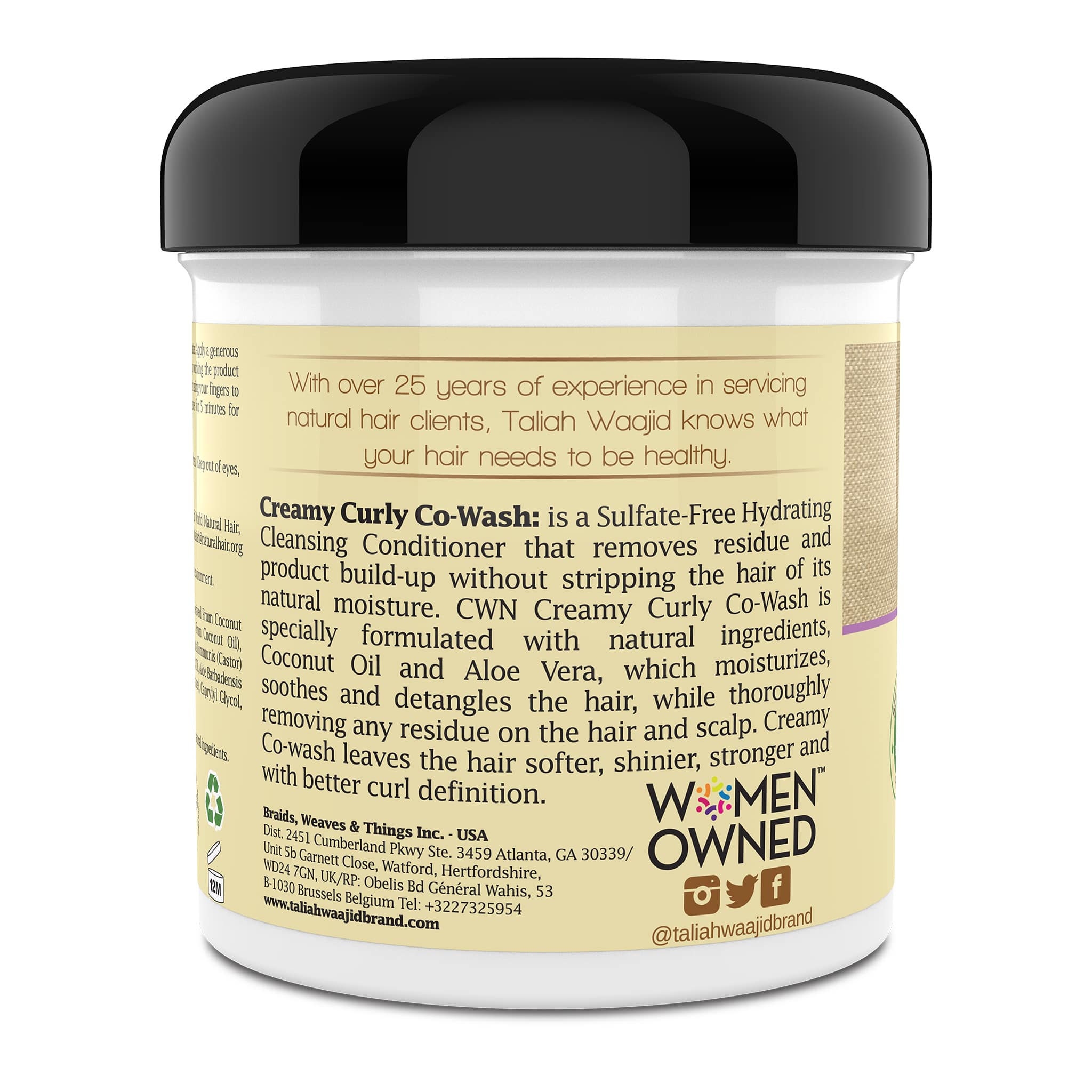 Taliah Waajid Co-Wash Creamy Curl image 1
