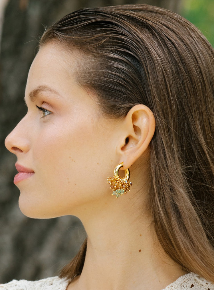 I Love You Matcha Earrings image 0