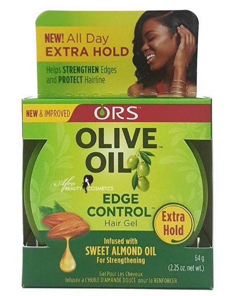 ORS OLIVE OIL EDGE CONTROL EXTRA HOLD W/ SWEET ALMOND OIL image 1