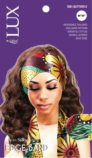 Lux by Qfitt Luxury Silky Satin Edge Band #7091 Assort image 2