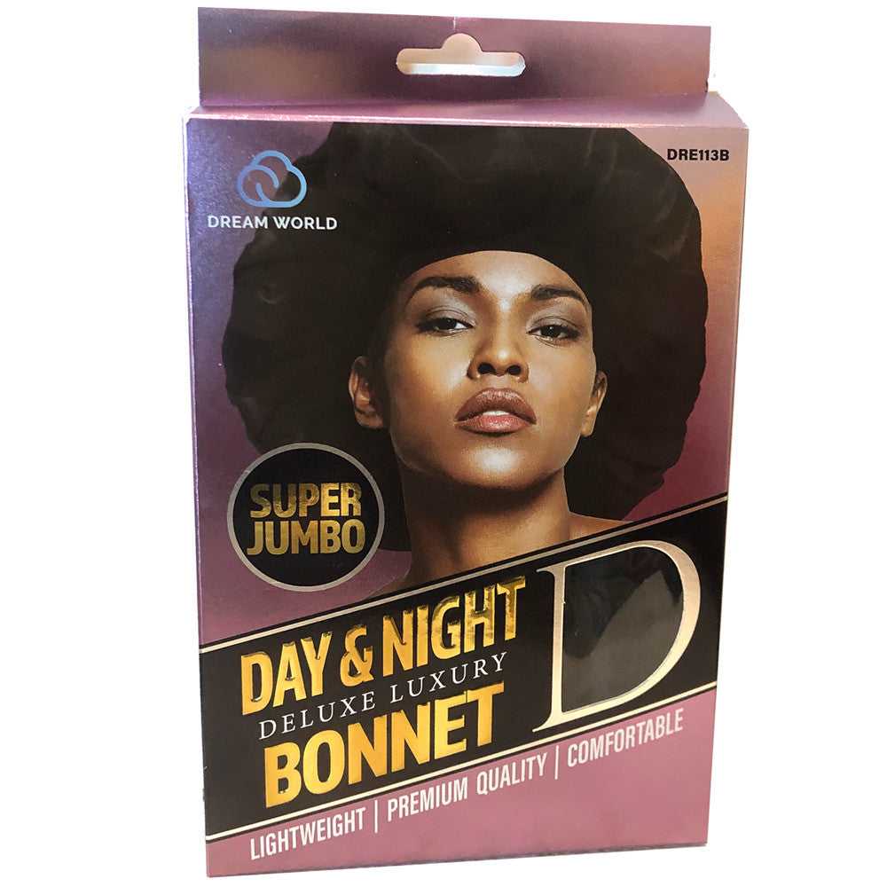 Super Jumbo Day & Night Deluxe Satin Bonnet image 0