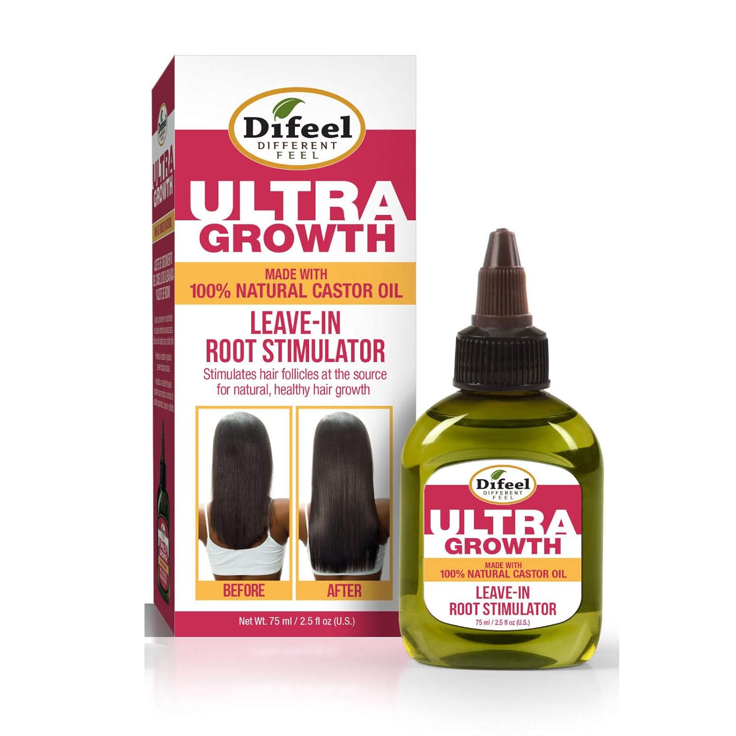 Difeel Ultra Growth Leave-In Root Stimulator 2.5oz image 0