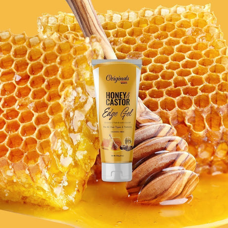 Africa's Best Originals Honey & Castor Edge Gel, 4 Oz image 1