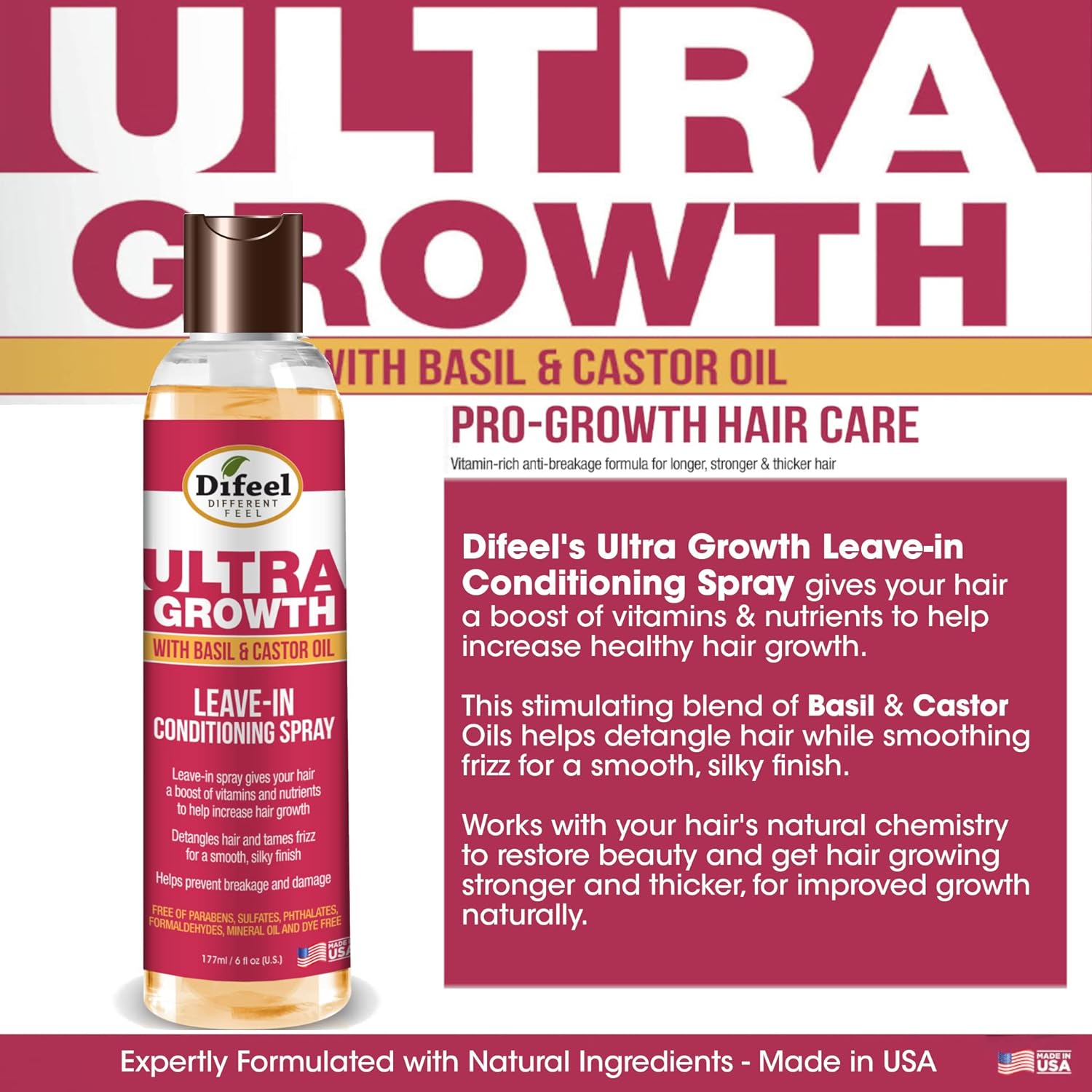 Difeel Ultra Growth Lv-In Spray image 1
