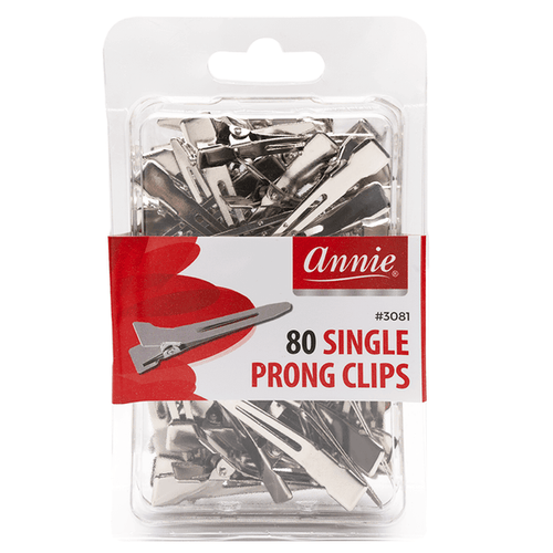 Annie Single Prong Clips 80Ct image 0