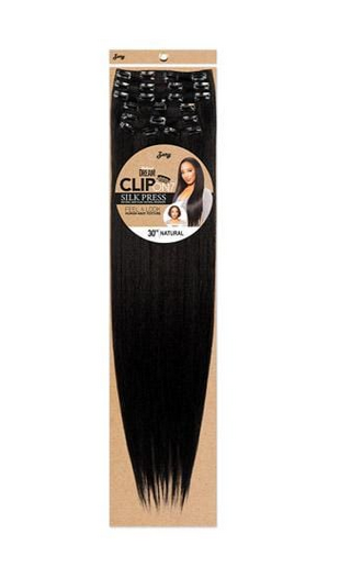 Zury Silk Pressed Natural Dream Clip-On 7-PCS 24" image 1