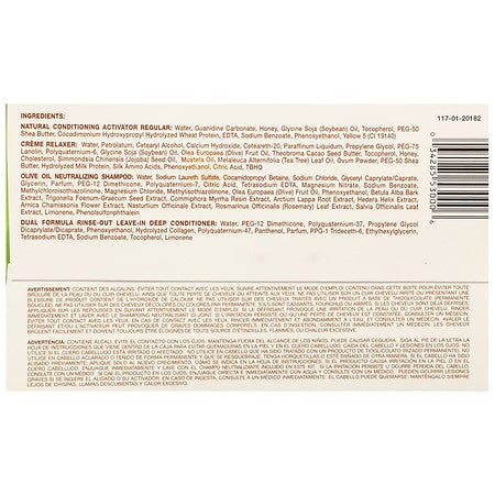 Herbal Intensive Dual Conditioning No Lye Relaxer System Kit Regular Regular image 2