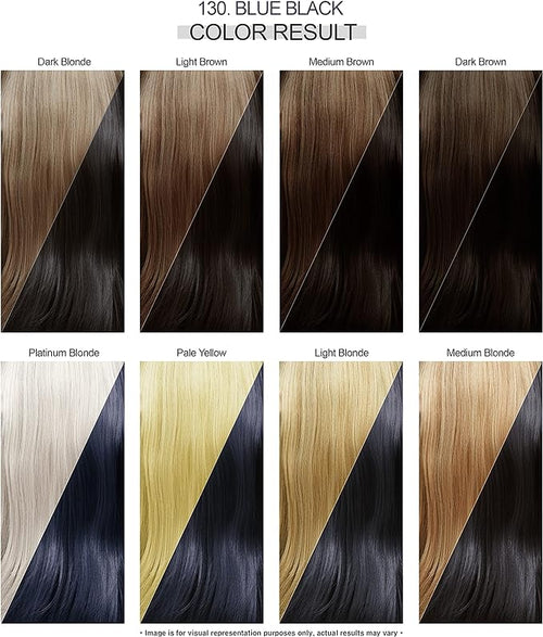 ADORE Blue Black 130 semi-permanent hair color image 1