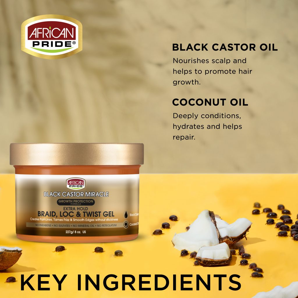 BRAID, LOC & TWIST GEL, 8OZ image 5