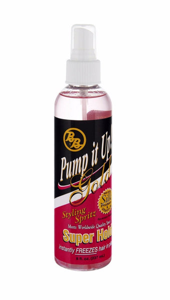 B&B PUMP IT UP GOLD-SUPER HOLD SPRITZ (8 OZ) image 0