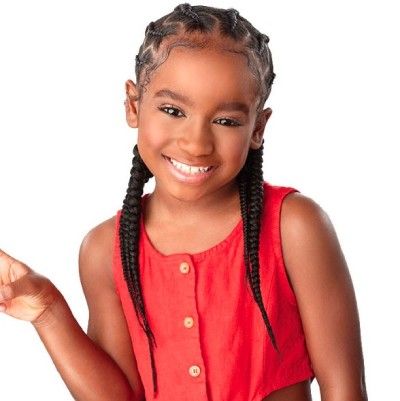 3X X-Pression Kids Pre-Stretched Braid 28 Inch image 0