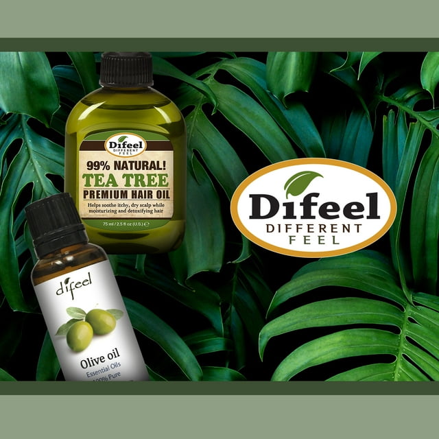 Difeel Castor Oil Mega Care Hair Oil 1.4 oz. image 1