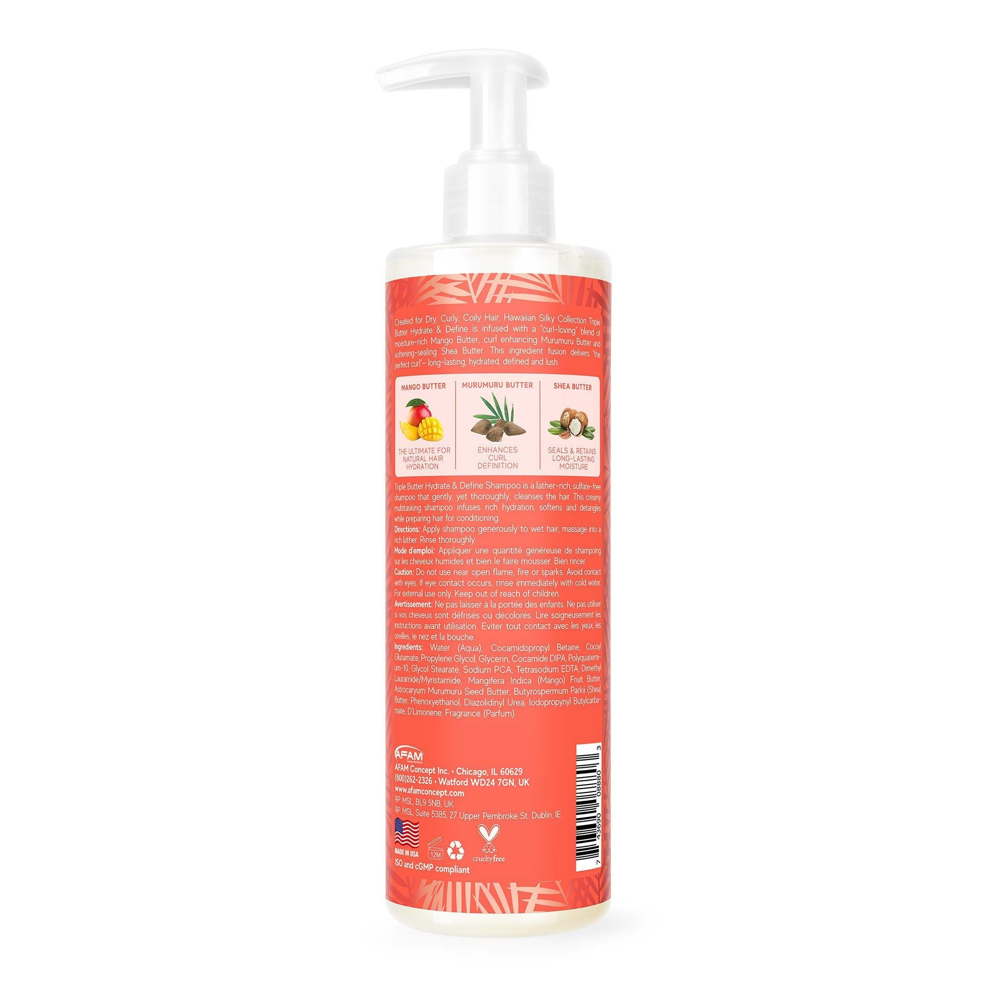 Hawaiian Silky Triple Butter Hydrate & Define Shampoo image 1
