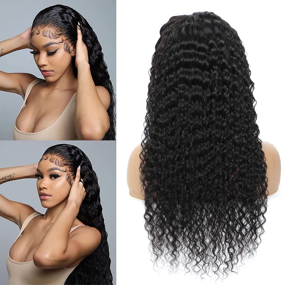 Brazilian Natural Hair Lace Fro image 1