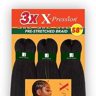 3X X-Pression Pre-Stretched Braid 58 packaging