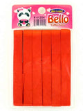 Bello Girls Red Hair Ribbons - 6 Pcs. image 0