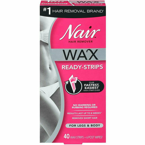 NAIR: HAIR REMOVER WAX READY STRIPS (40CT.) image 0