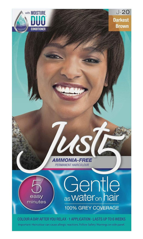 5 Minute Colorant By Just 5 Hair Color, Darkest Brown - 1 Ea image 0