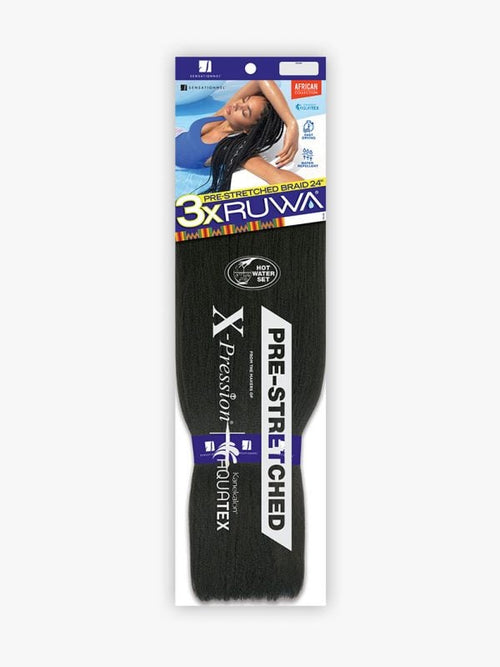 3X RUWA PRE-STRETCHED BRAID 24″ image 1