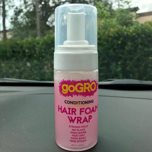 goGRO Hair Foam Wrap – Travel image 0