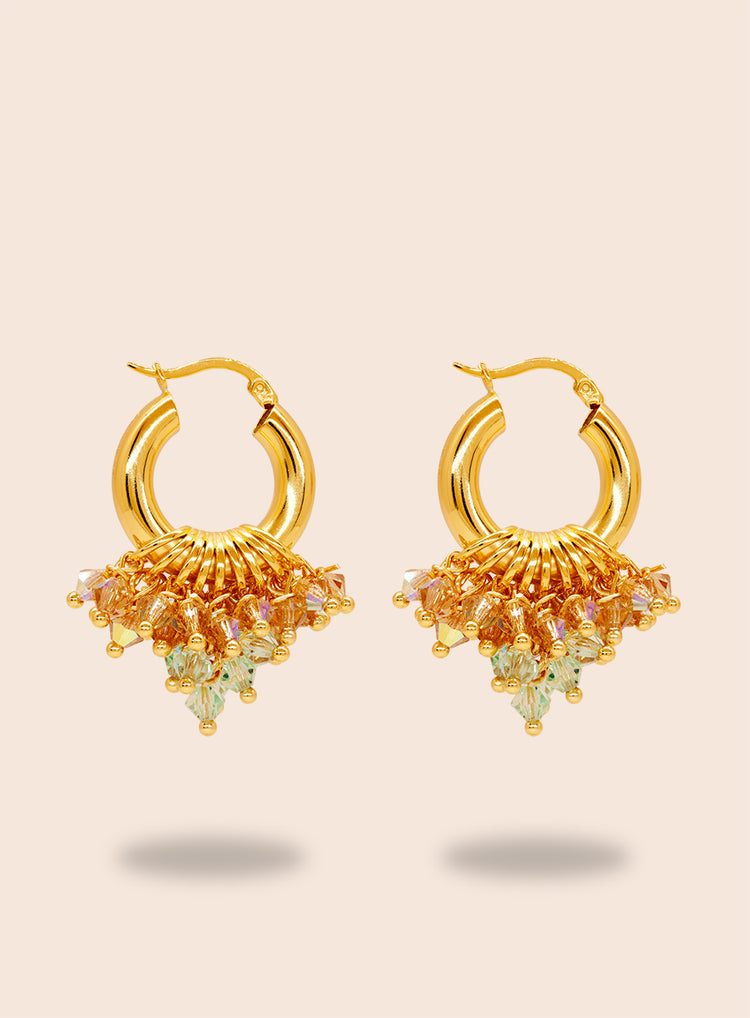 I Love You Matcha Earrings image 1