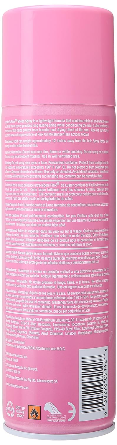 Luster's Pink Sheen Spray, 9.4 Ounce image 1