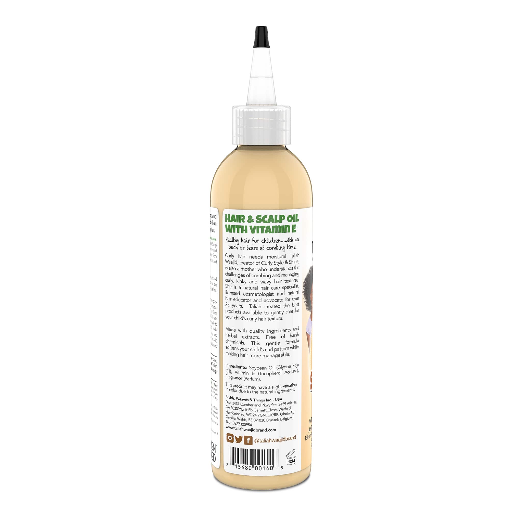 Taliah Waajid Hair & Scalp Oil With Vitamin-E 8oz image 1