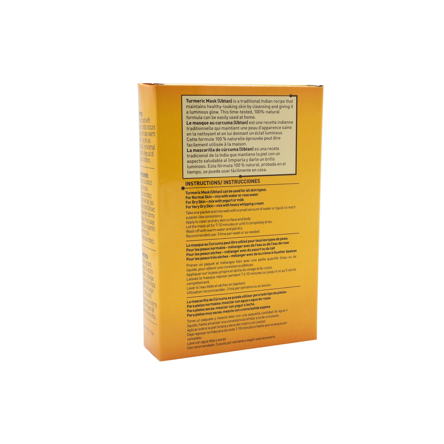 RESHMA Ubtan - Turmeric Face Mask image 1