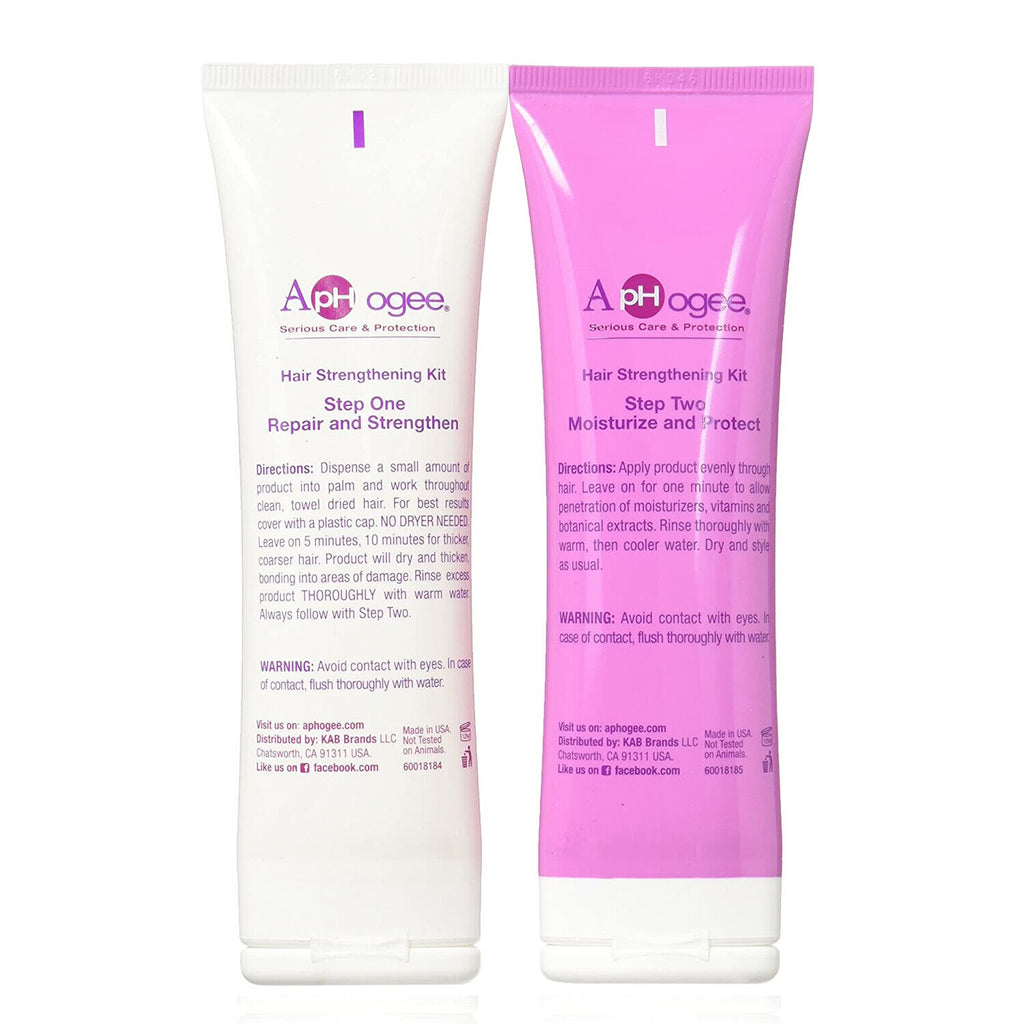 Aphogee Hair Strengthening Kit 6oz - Treatment 3oz & Moisturizer 3oz image 1