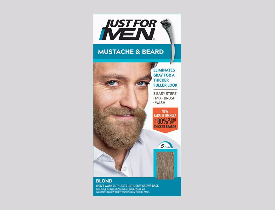 Just For Men Mustache & Beard Color — M-10/15 Blond