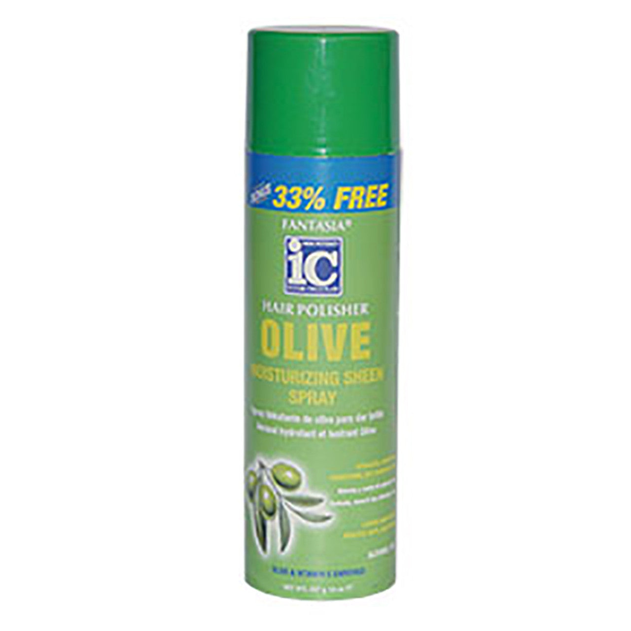 Fantasia IC Hair Polisher: Olive Moisturize Sheen Spray (14 0z.) image 0