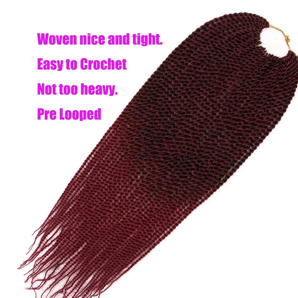 T1B Burgundy Eunice Hair Short Curly Saniya Curl Crochet image 3