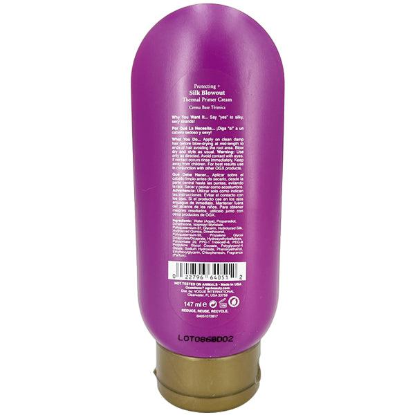 OGX Protecting + Silk Blowout Thermal Primer Cream 5 Ounce image 1