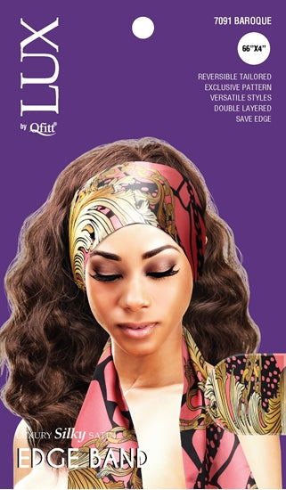 Lux by Qfitt Luxury Silky Satin Edge Band #7091 Assort image 1