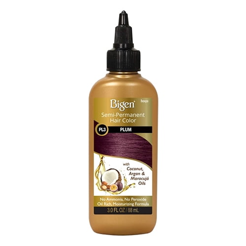 Bigen Semi Permanent Haircolor PL3 Plum, 3 Oz image 0